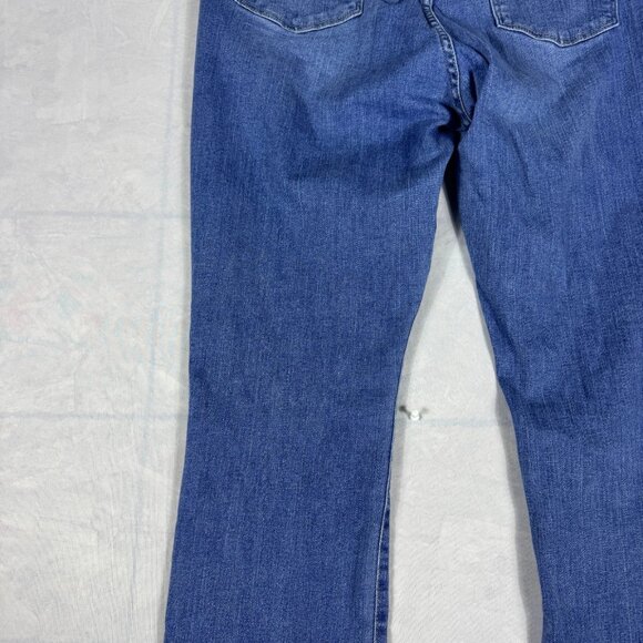 Levi's Signature Straight Jeans Womens Blue Faded Denim Mid Rise Size 18M 34x32‎ - Picture 5 of 16